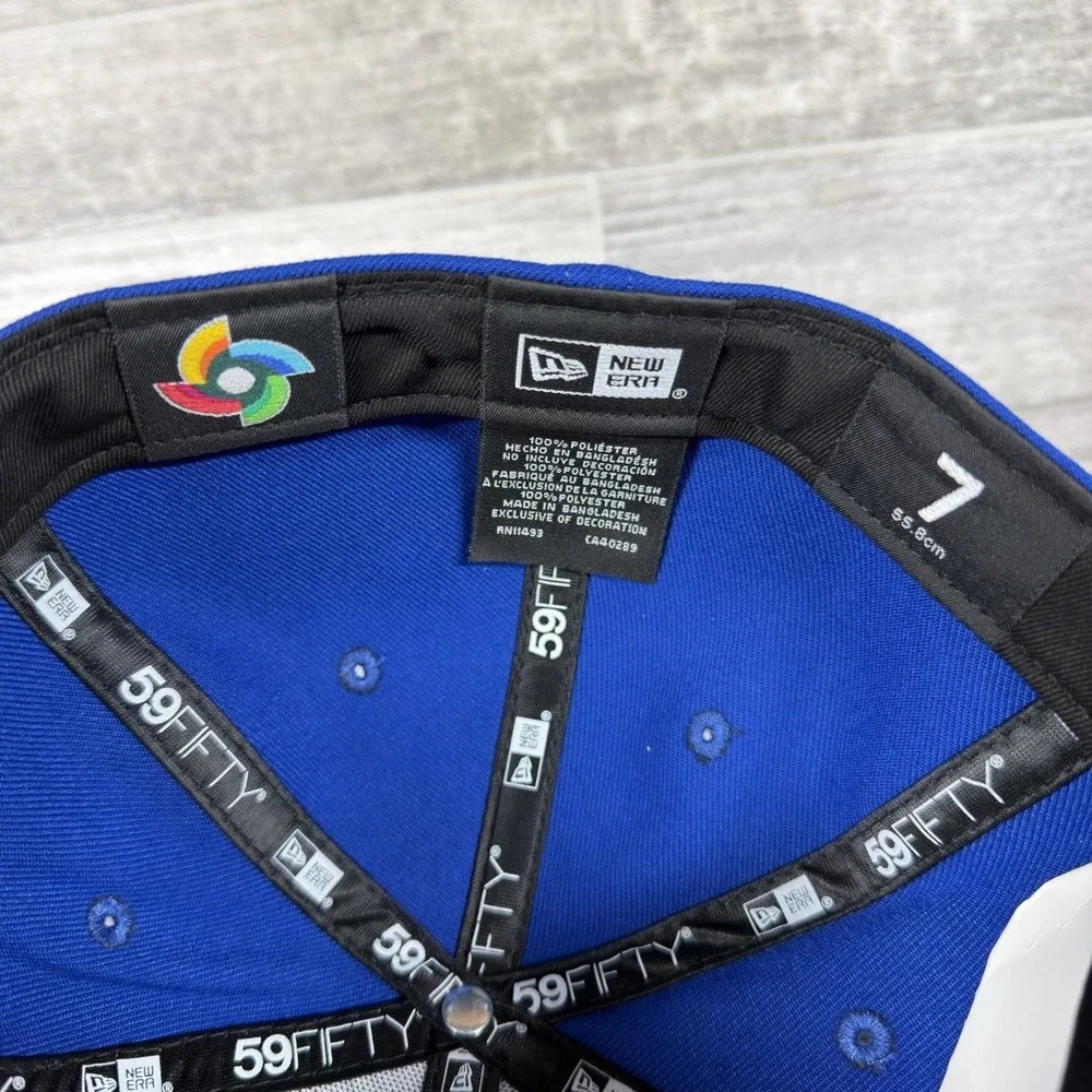 New Era 59Fifty Cuba 2026 World Baseball Classic WBC Fitted Hat Size 7 Blue/Red
